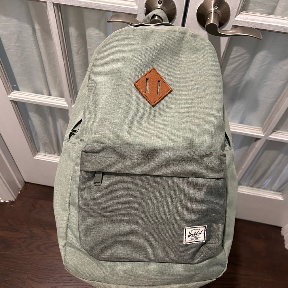 Herschel Supply Company Sage and Teal Backpack